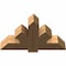 Ekena Millwork Redmond Smooth Timber Gable Bracket, Western Red Cedar, 36"W x 21"H x 5 1/2"D x 5 1/2"F, 14/12 Pitch GBW036X21X0606RED00SWR - alternate 4